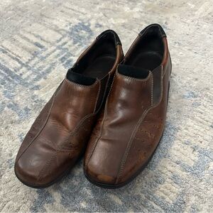 Cole Haan Men's Brown Leather Loafers